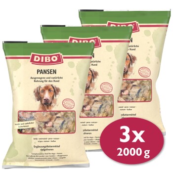 DIBO Frostfutter Pansen 3x2 kg