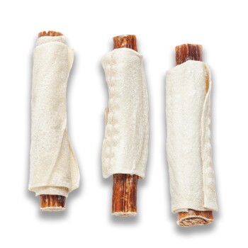 Mimos Rinderhaut mit Schlund Wickel 22 cm, 2 Stück