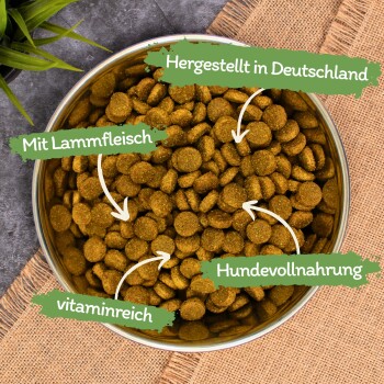 Lyra Pet Lecker.Pet Josie's Adult Lamm & Reis Hundefutter Trockenfutter Vollnahrung 8 kg
