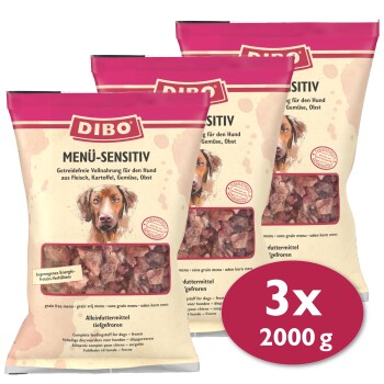 DIBO Frostfutter Menü-Sensitiv 3x2 kg