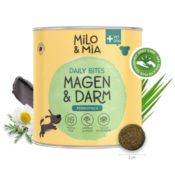 Milo & Mia Daily Bites - Magen & Darm Snack 600 g
