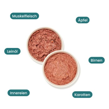 haustierkost.de BARF Komfort PLUS Menü Frostfutter 20 kg