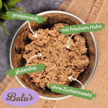 Lyra Pet Lecker.Pet Balu's, Emily's & Leo's Saftige Fleischmahlzeit Katzenfutter Nassfutter Mix Vollnahrung