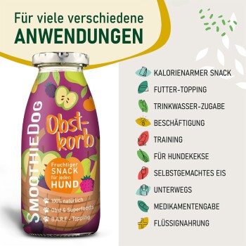 SmoothieDog Obstkorb 6x250 g