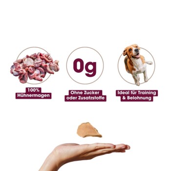 KAUDAS HühnermagenPur Natursnack 5x60g