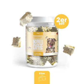 KAUDAS KäsePur Natursnack 2x150g