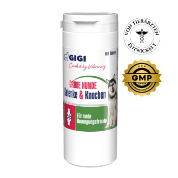 GIGI VET Große Hunde Gelenke & Knochen 100x320 g