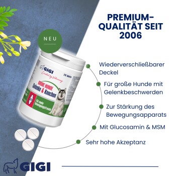 GIGI VET Große Hunde Gelenke & Knochen 240x770 g