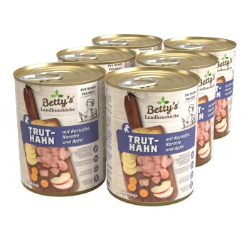 Betty's Landhausküche Truthahn 6x400 g