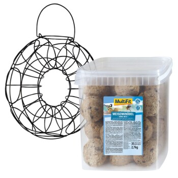 AniOne Futterring mit MultiFit Meisenknödel