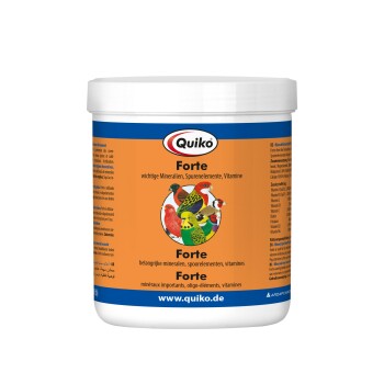 Quiko Forte 500g: Mineralien, Spurenelemente und Vitamine für Ziervögel