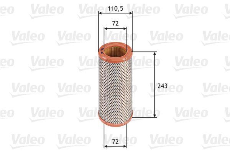 VALEO Luftfilter 585612 Motorluftfilter,Filter für Luft PEUGEOT,CITROËN,306 Schrägheck (7A, 7C, N3, N5),PARTNER Combispace (5F),205 II (20A/C)