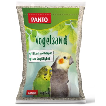 Panto Vogelsand mit Anis und Muschelkalk 25kg