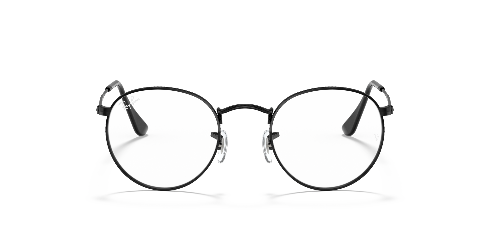 Ray-Ban ROUND METAL RX 3447V 2503 S, inkl. Gläser, Runde Brille, Unisex