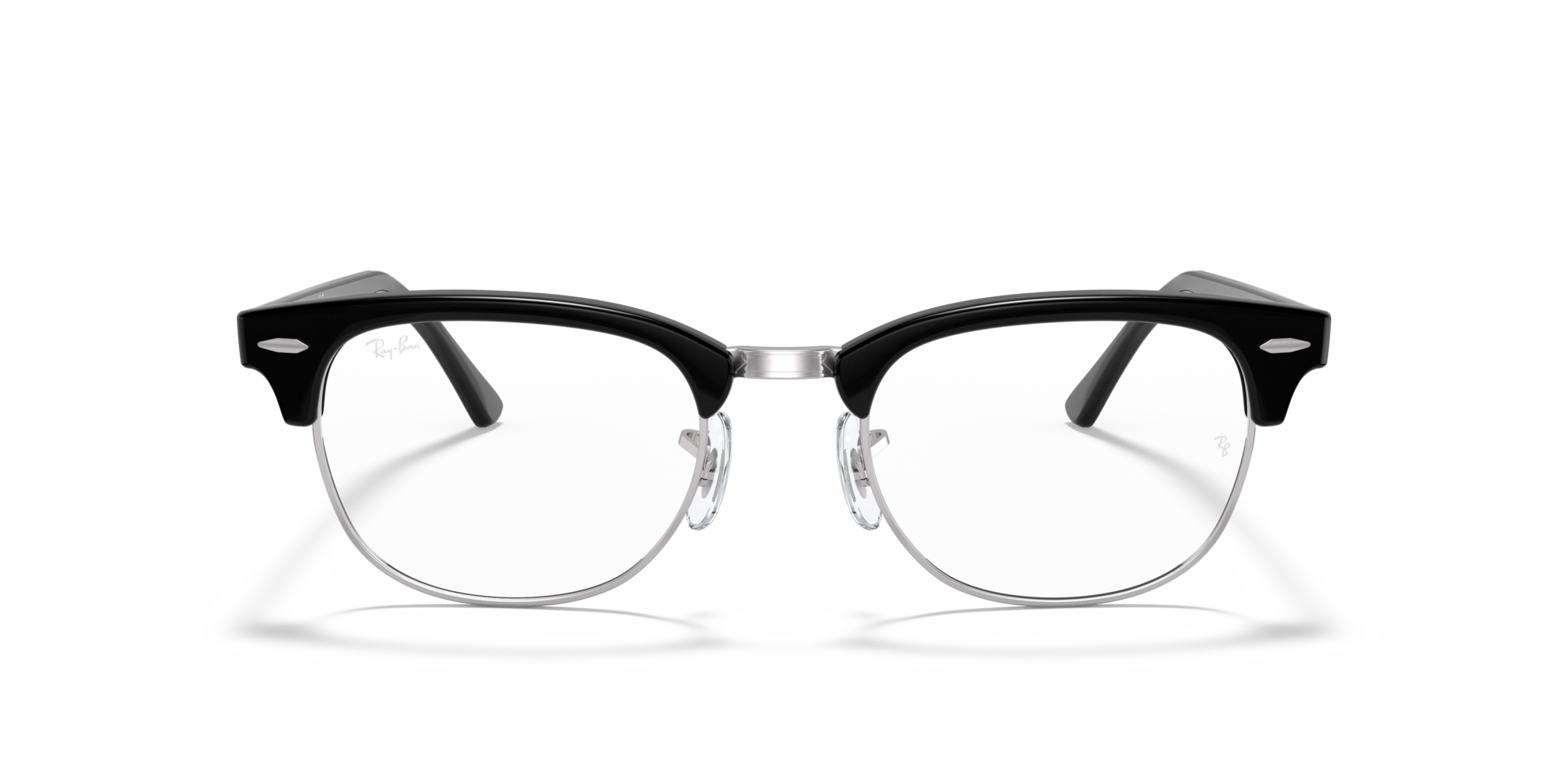 Ray-Ban Clubmaster RX 5154 2000 large, inkl. Gläser, Quadratische Brille, Damen