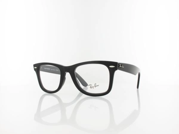 Ray-Ban Wayfarer RX 4340V 2000, inkl. Gläser, Quadratische Brille, Unisex