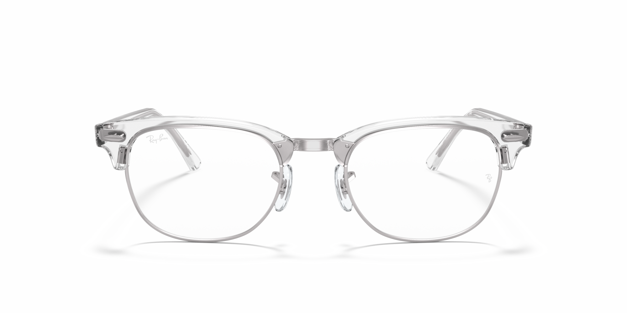 Ray-Ban Clubmaster RX 5154 2001 large, inkl. Gläser, Quadratische Brille, Unisex