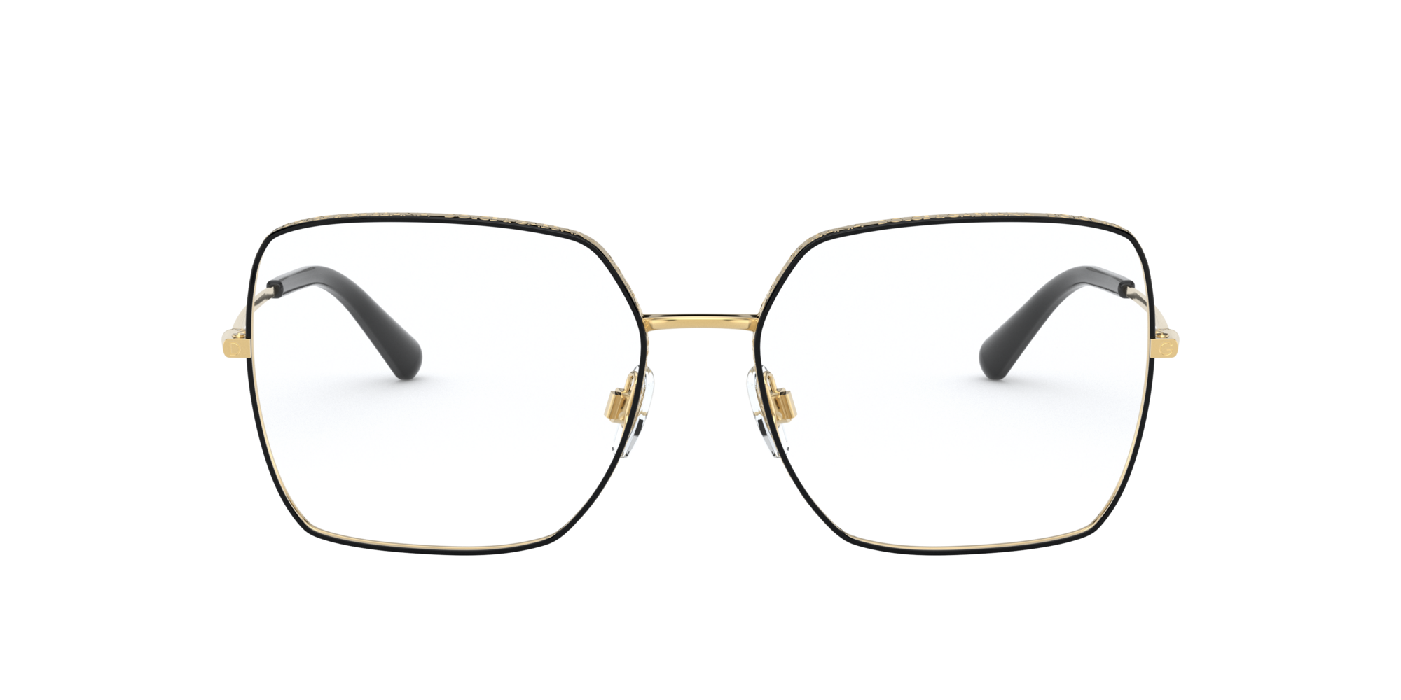 Dolce&Gabbana DG 1323 1334, inkl. Gläser, Quadratische Brille, Damen