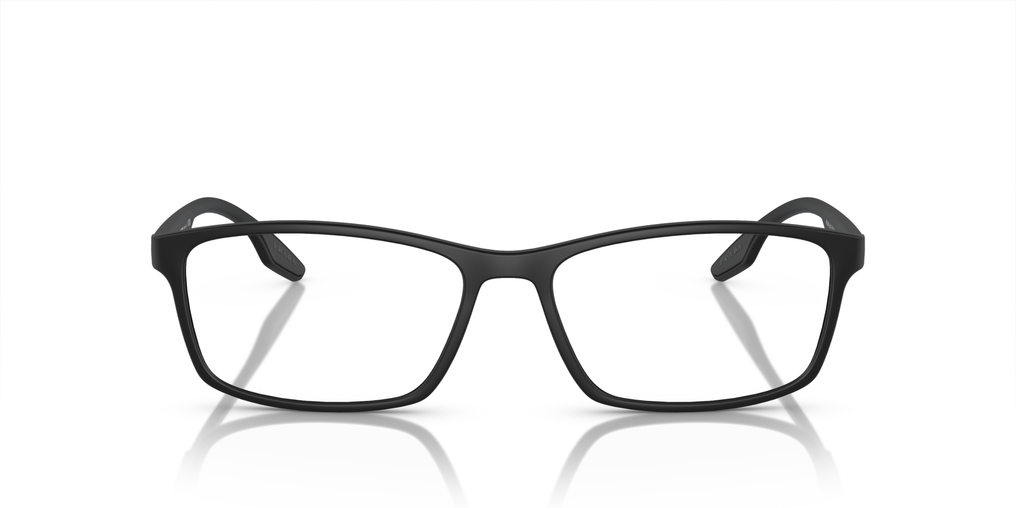 Prada Linea Rossa PS 04MV 1BO1O1, inkl. Gläser, Rechteckige Brille, Herren