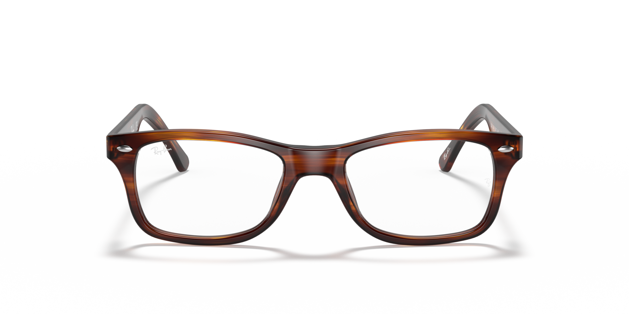 Ray-Ban RX 5228 2144 large, inkl. Gläser, Rechteckige Brille, Unisex