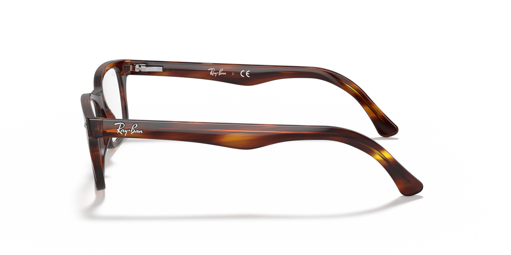 Ray-Ban RX 5228 2144 large, inkl. Gläser, Rechteckige Brille, Unisex