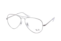 Ray-Ban Aviator RX 6489 2502, inkl. Gläser, Aviator Brille, Unisex