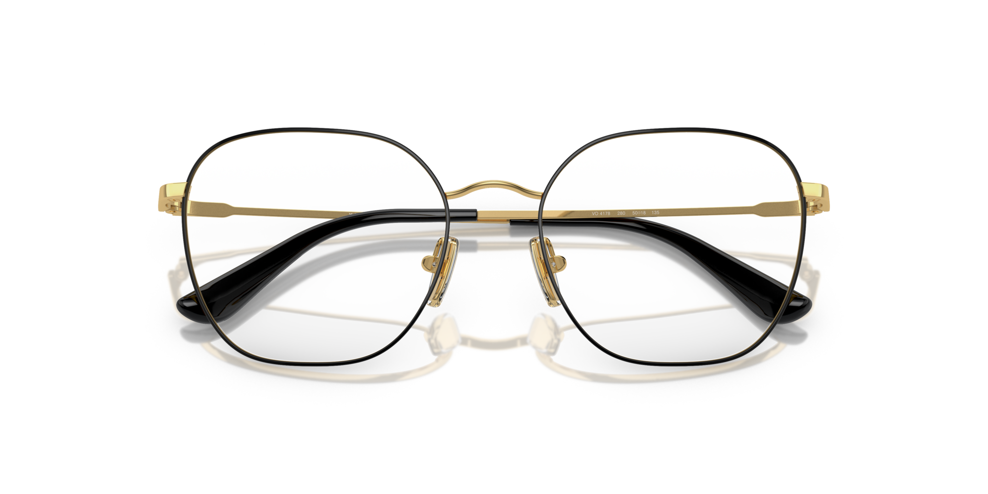 VOGUE Eyewear VO 4178 280, inkl. Gläser, Quadratische Brille, Damen