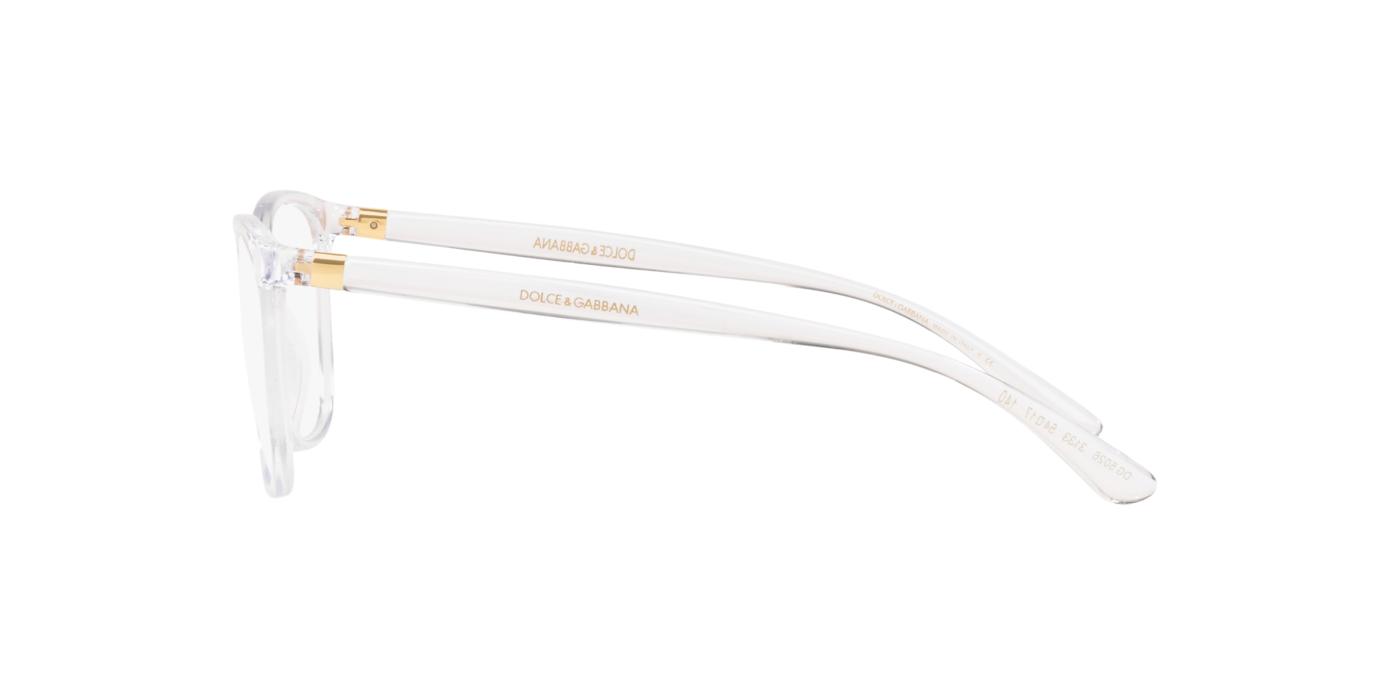 Dolce&Gabbana DG 5026 3133, inkl. Gläser, Quadratische Brille, Damen