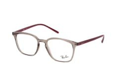Ray-Ban RX 7185 8083, inkl. Gläser, Quadratische Brille, Unisex