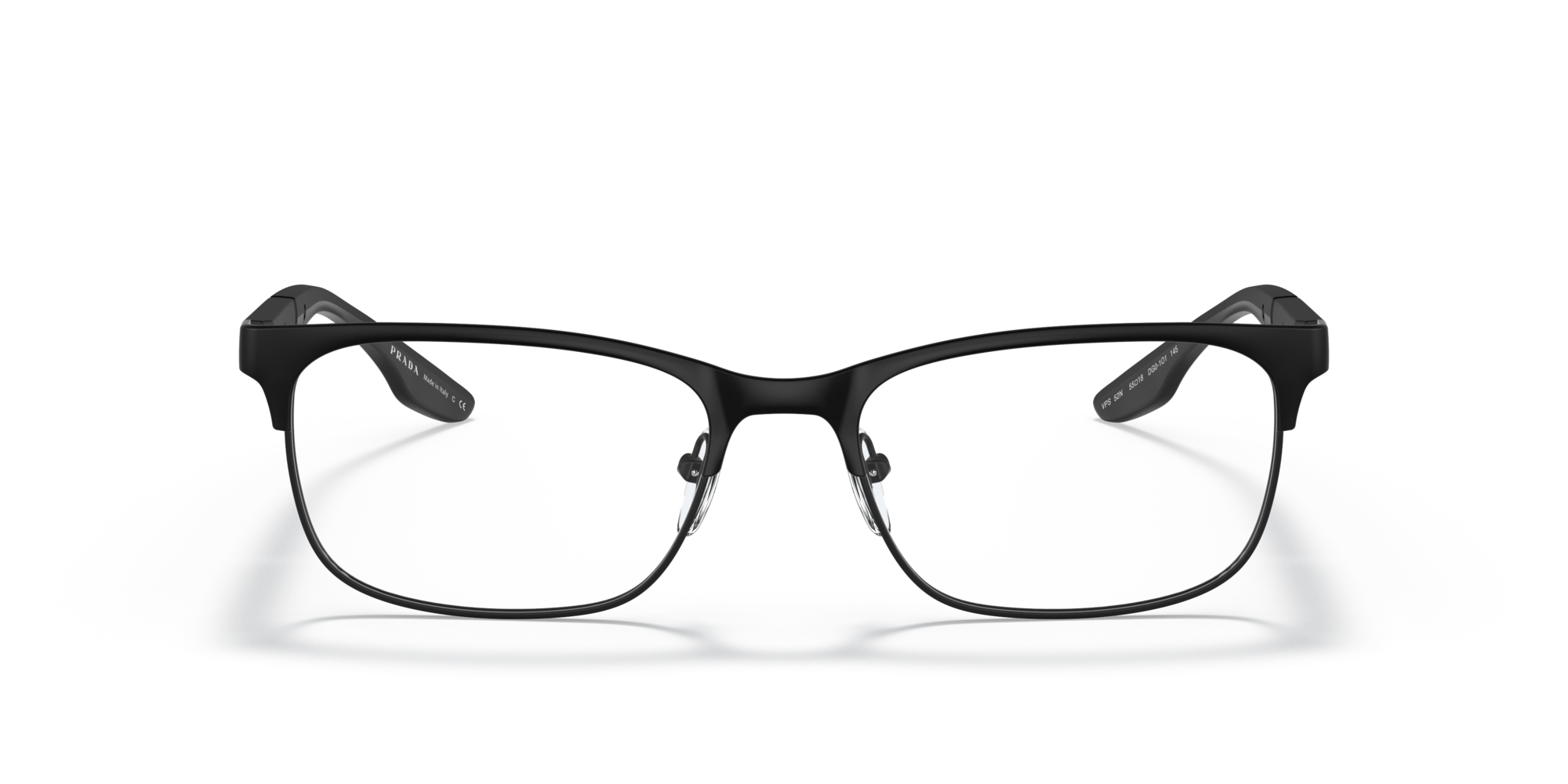 Prada Linea Rossa PS 52NV DG01O1, inkl. Gläser, Rechteckige Brille, Herren