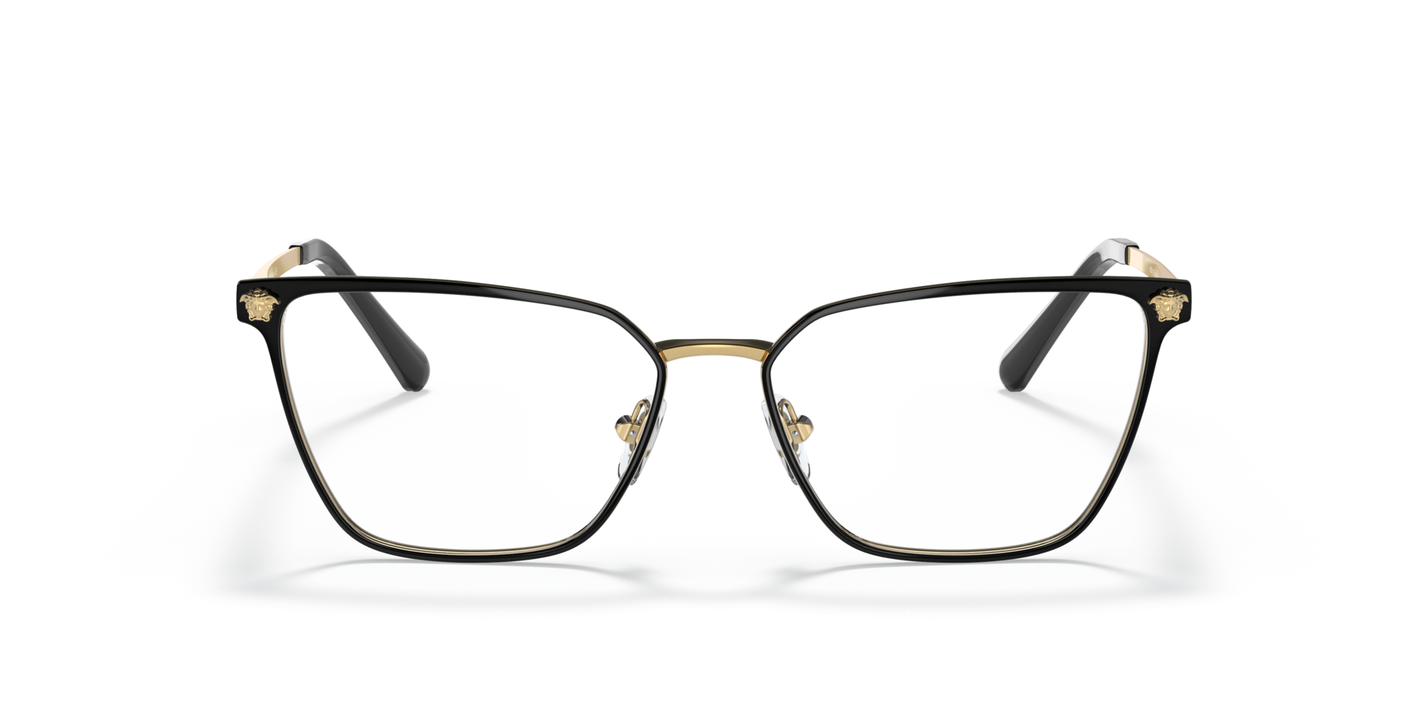 Versace VE 1275 1433, inkl. Gläser, Quadratische Brille, Damen