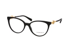 Versace VE 3298B GB1, inkl. Gläser, Cat Eye Brille, Damen