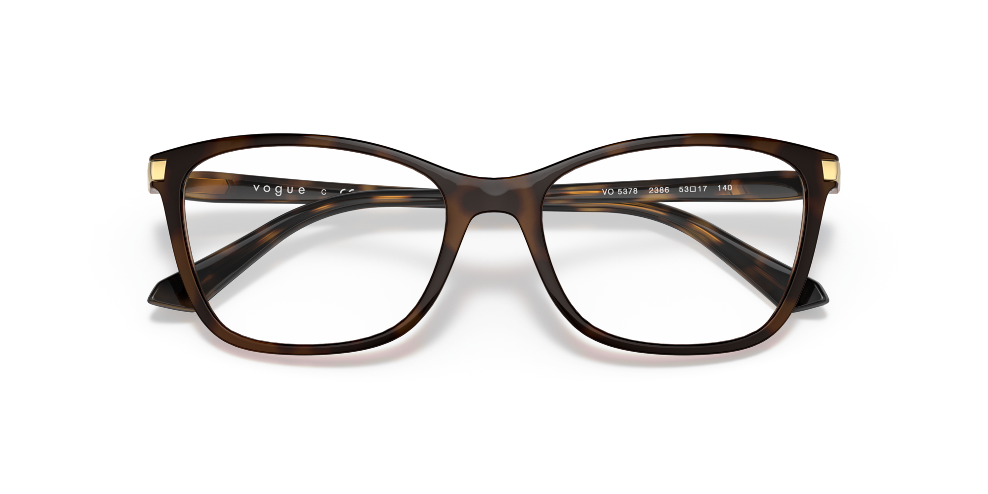 VOGUE Eyewear VO 5378 2386, inkl. Gläser, Quadratische Brille, Damen