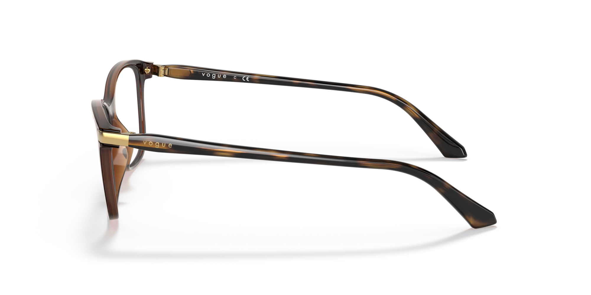 VOGUE Eyewear VO 5378 2386, inkl. Gläser, Quadratische Brille, Damen