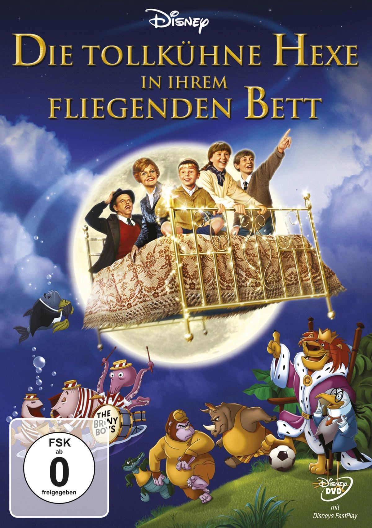 DVD Die tollkühne Hexe in ihrem fliegendem Bett