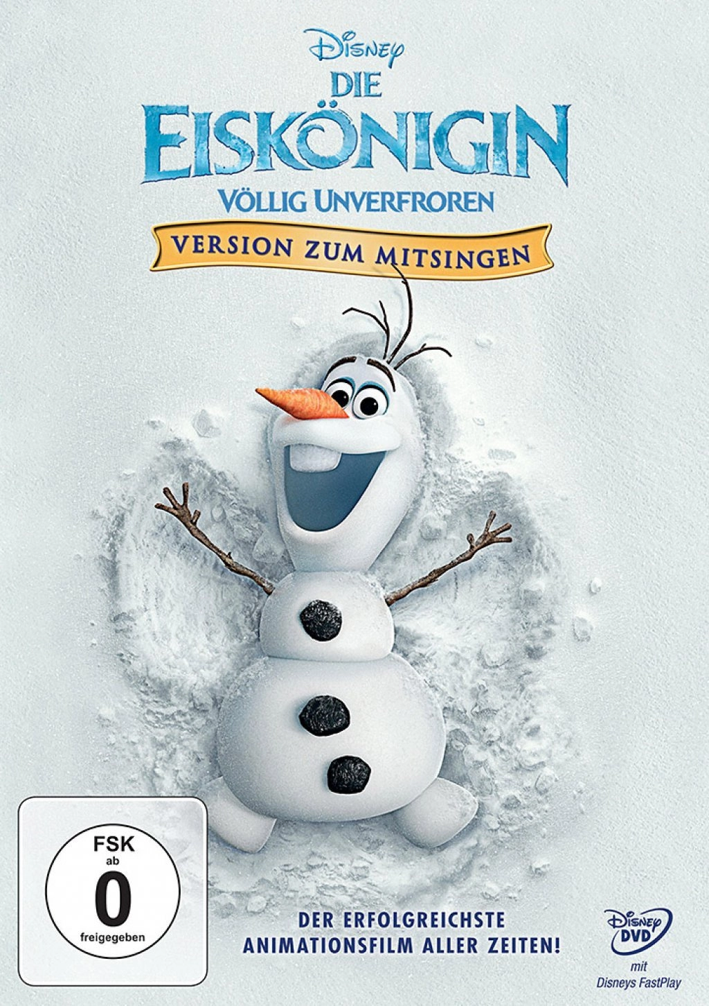 DVD Die Eiskönigin - Völlig unverfroren (Sing Along)