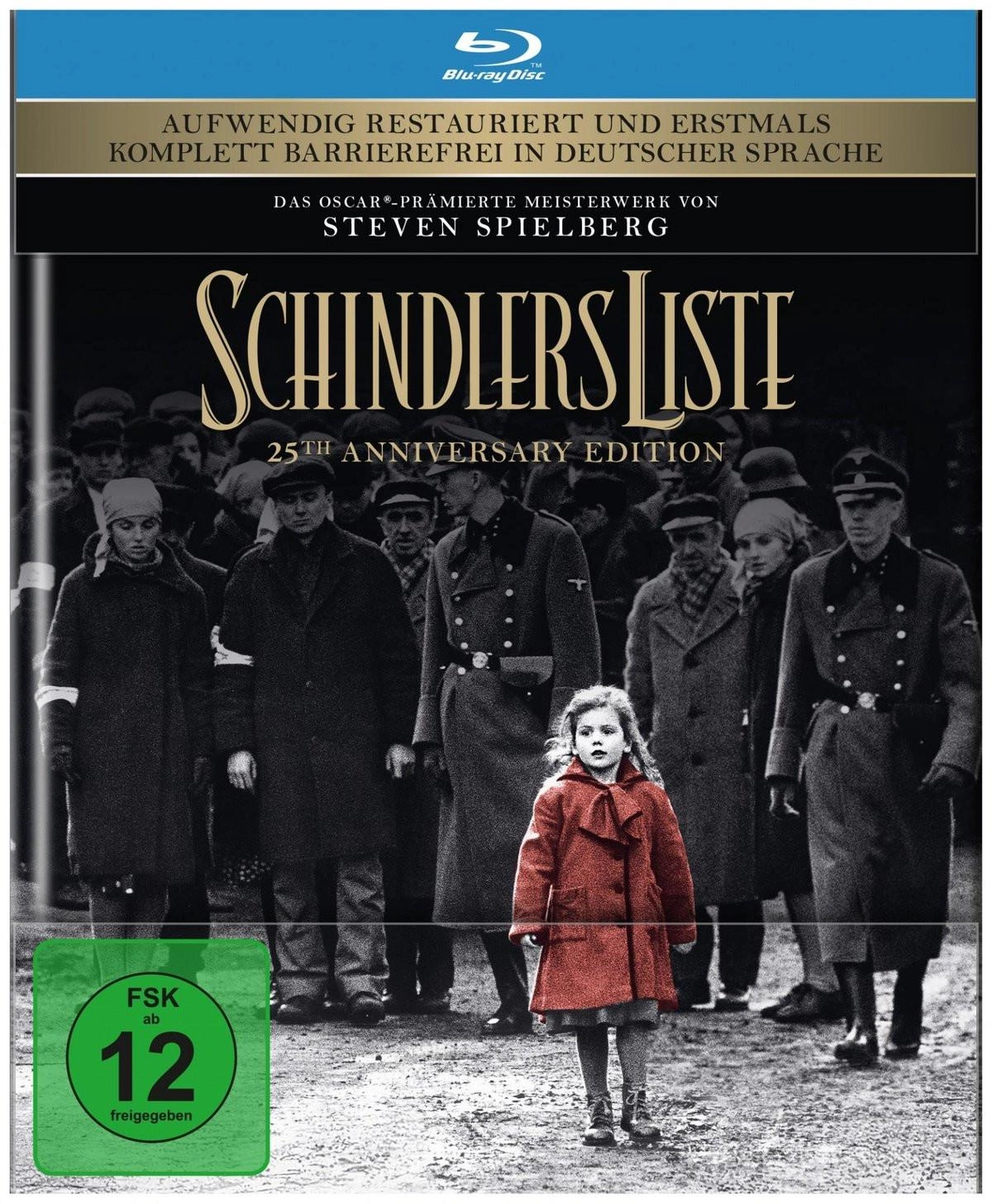 Blu-ray Schindlers Liste - 25th Anniversary Edition