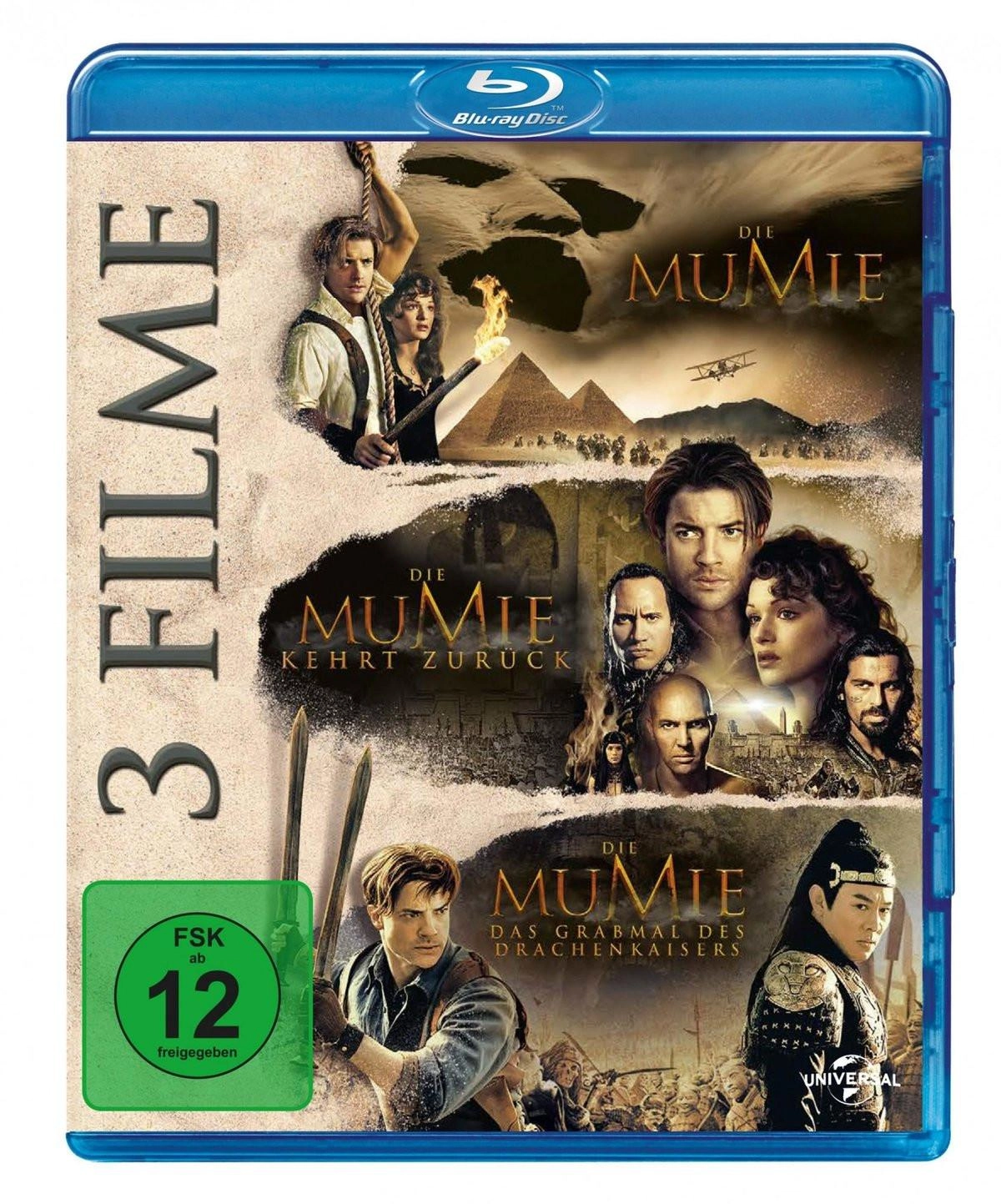 Blu-ray Die Mumie 1-3 (3 on 1)