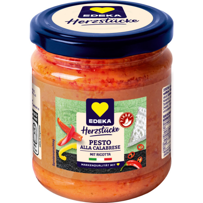 EDEKA Herzstücke Pesto Calabrese pikant190G