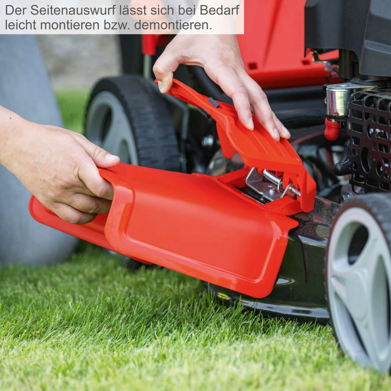 Rasenmäher MS150-46E Scheppach - 3,7PS | 46cm | 55L | Antrieb | E-Start