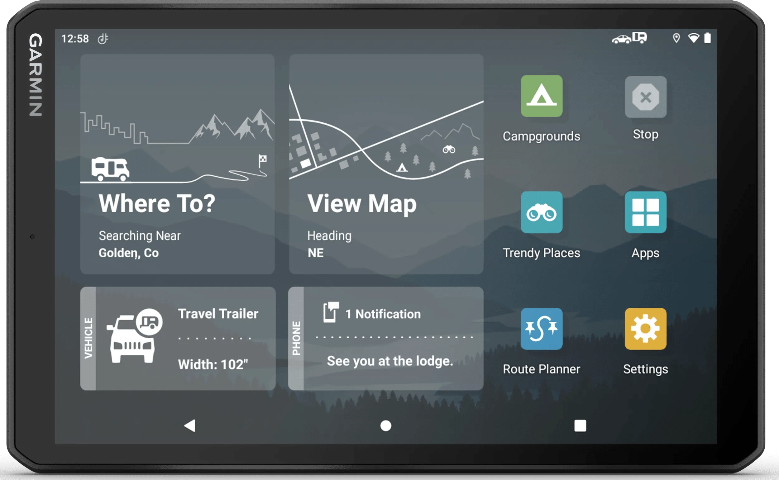 Garmin Camper 895 für Wohnmobile und kleine Campingbusse Europa