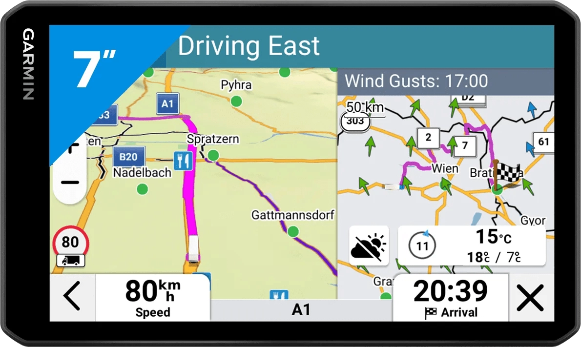 Garmin Dezl LGV720 Truck Europa + Südafrika