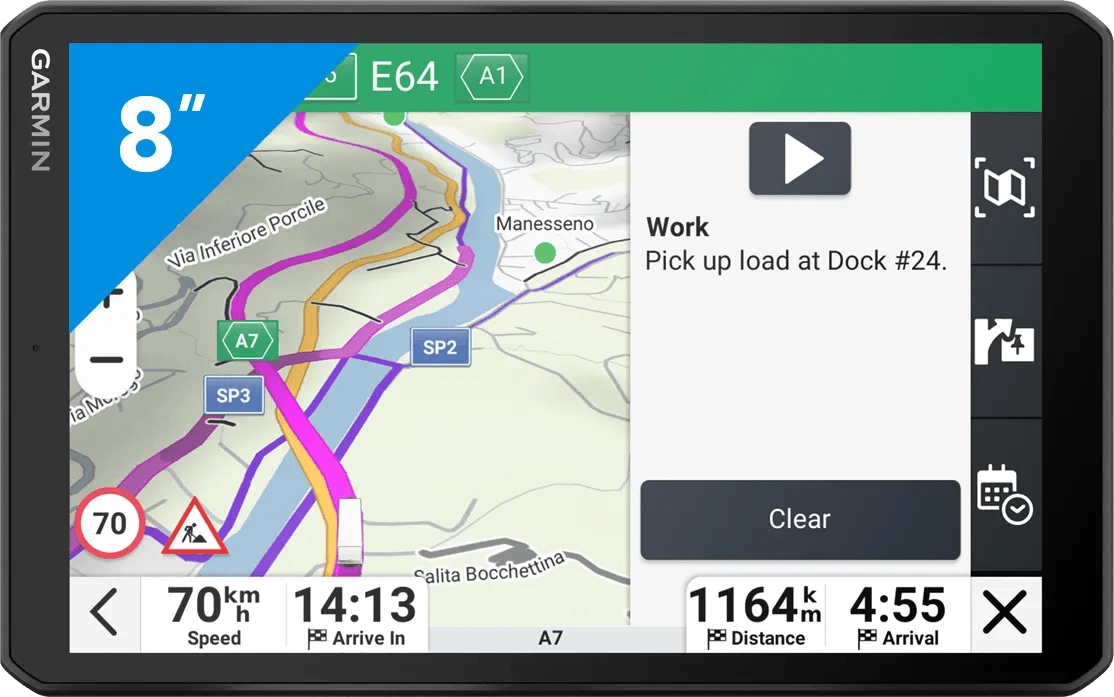 Garmin Dezl LGV820 Truck Europa + Südafrika
