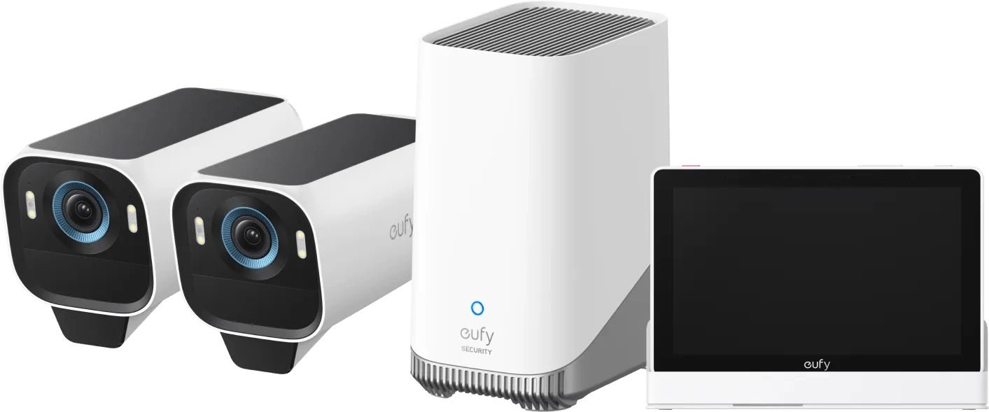 eufyCam S3 Pro Doppelpack + Smart Display E10