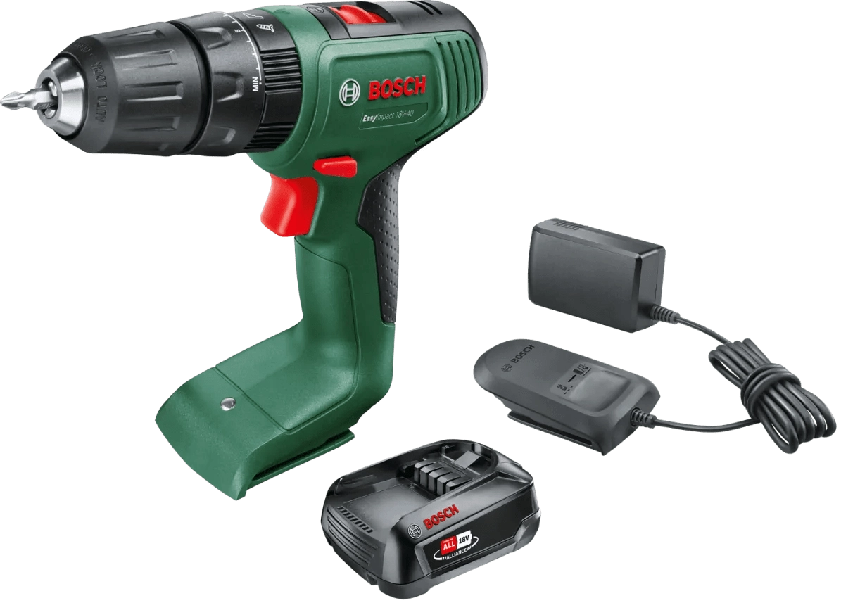 Bosch EasyImpact 18V-40 + Bosch Starterset 18V 2,5-Ah-Akku