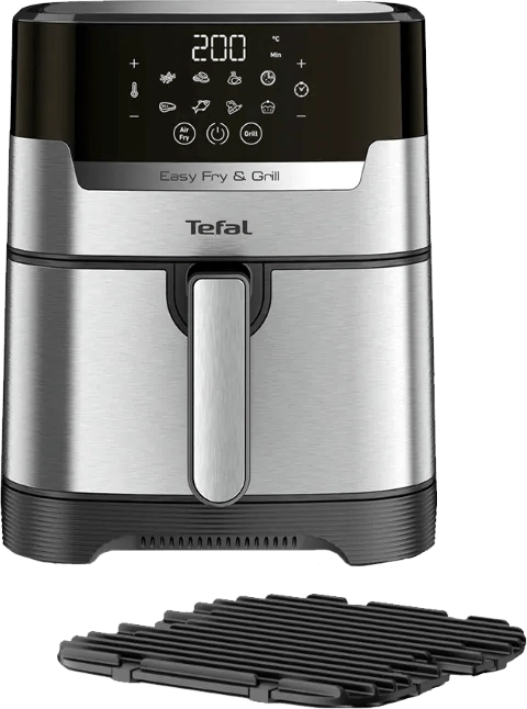 Tefal Easy Fry & Grill XL Precision EY505D Edelstahl