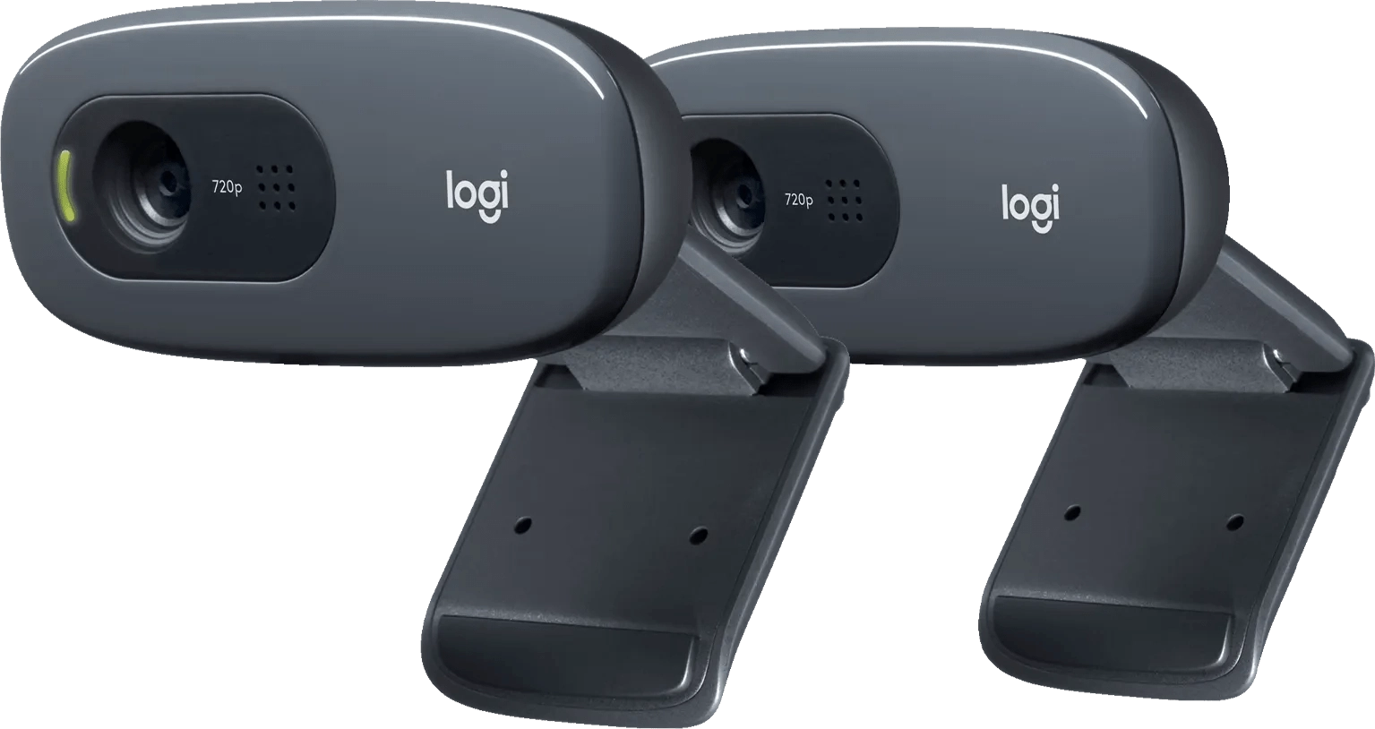 Logitech C270 HD-Webcam Doppelpack