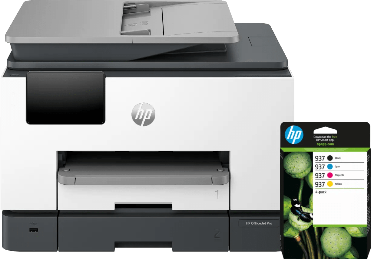 HP OfficeJet Pro 9132e + 1 Satz Reservepatronen