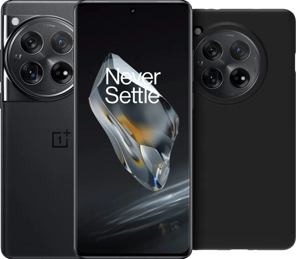 OnePlus 12 512GB Schwarz 5G + BlueBuilt Backcover Schwarz