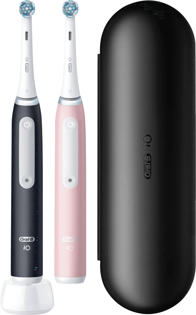 Oral-B iO 3N Schwarz und Rosa Doppelpack